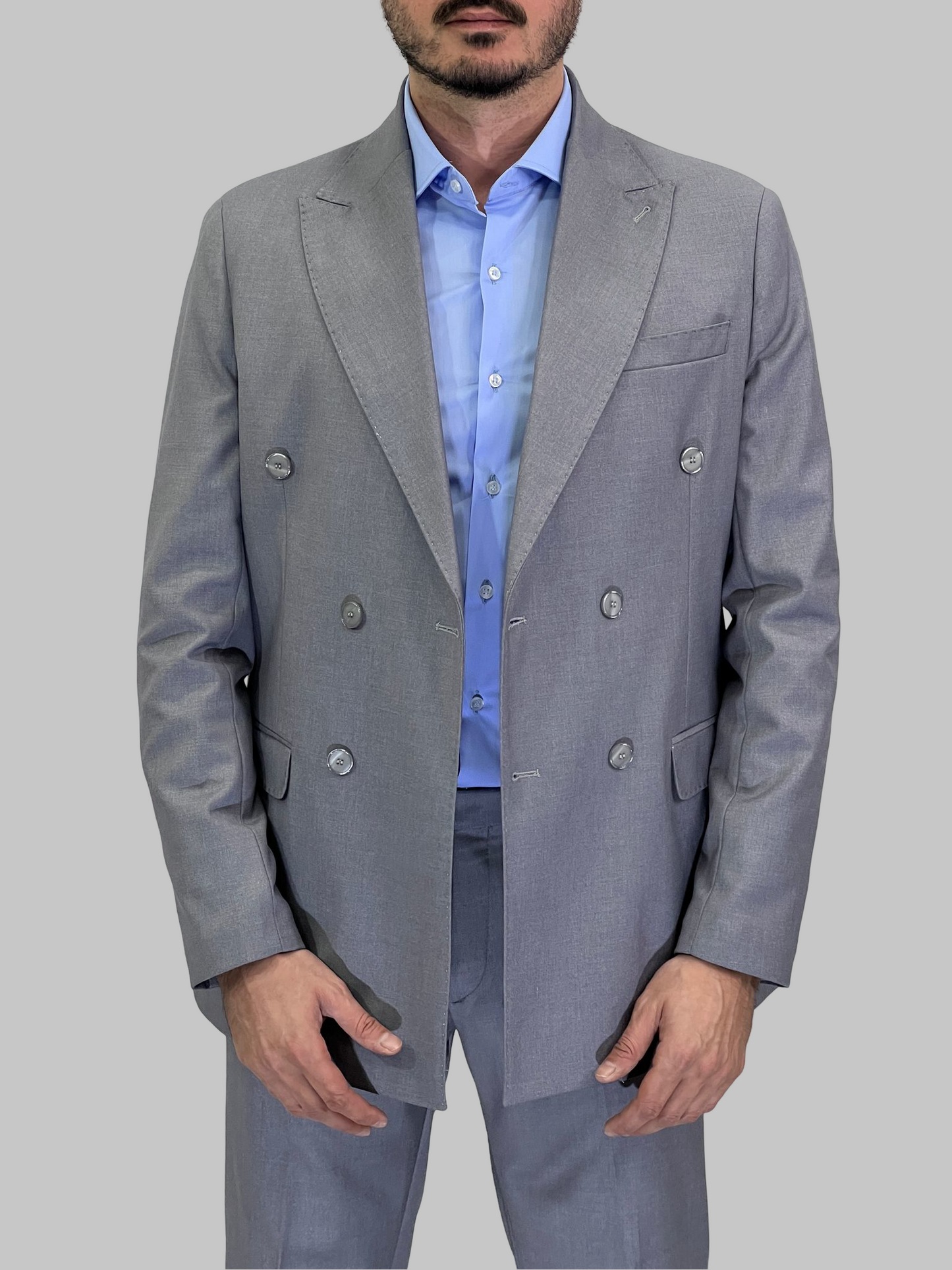 ABITO DOPPIOPETTO GRIGIO