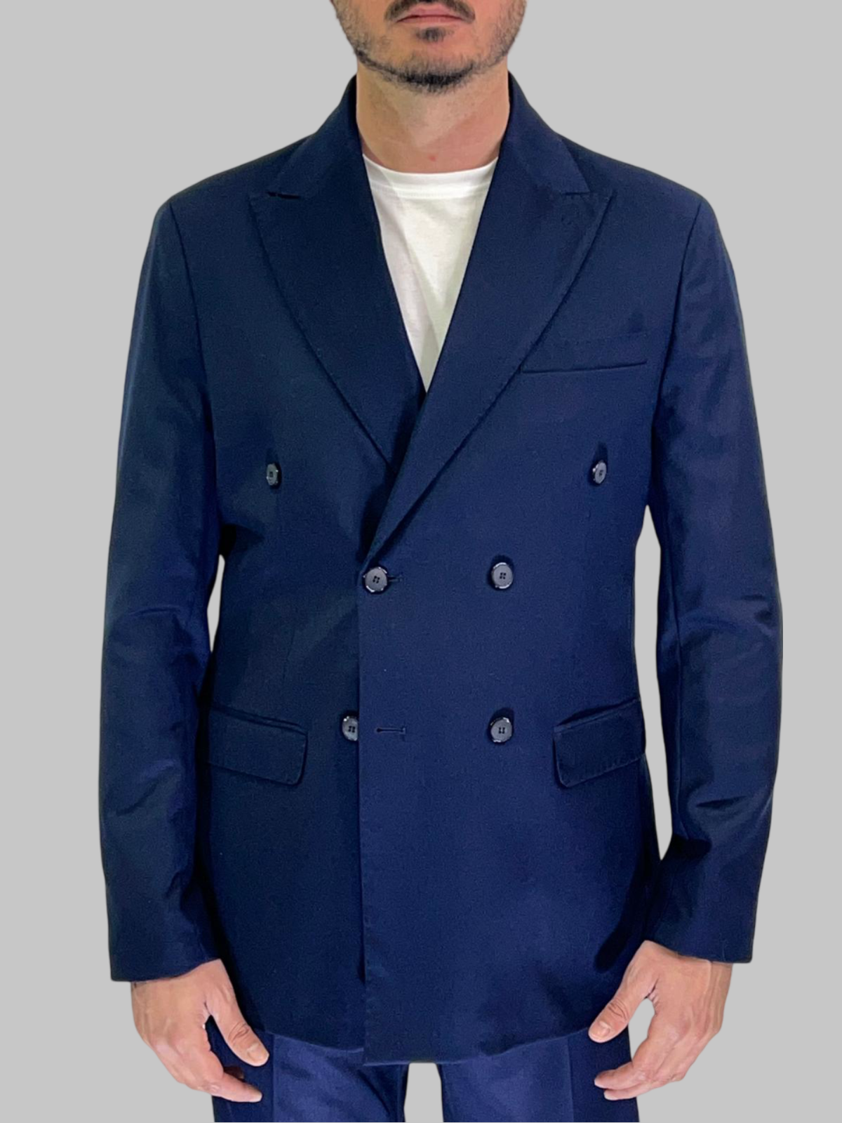 ABITO DOPPIOPETTO BLU