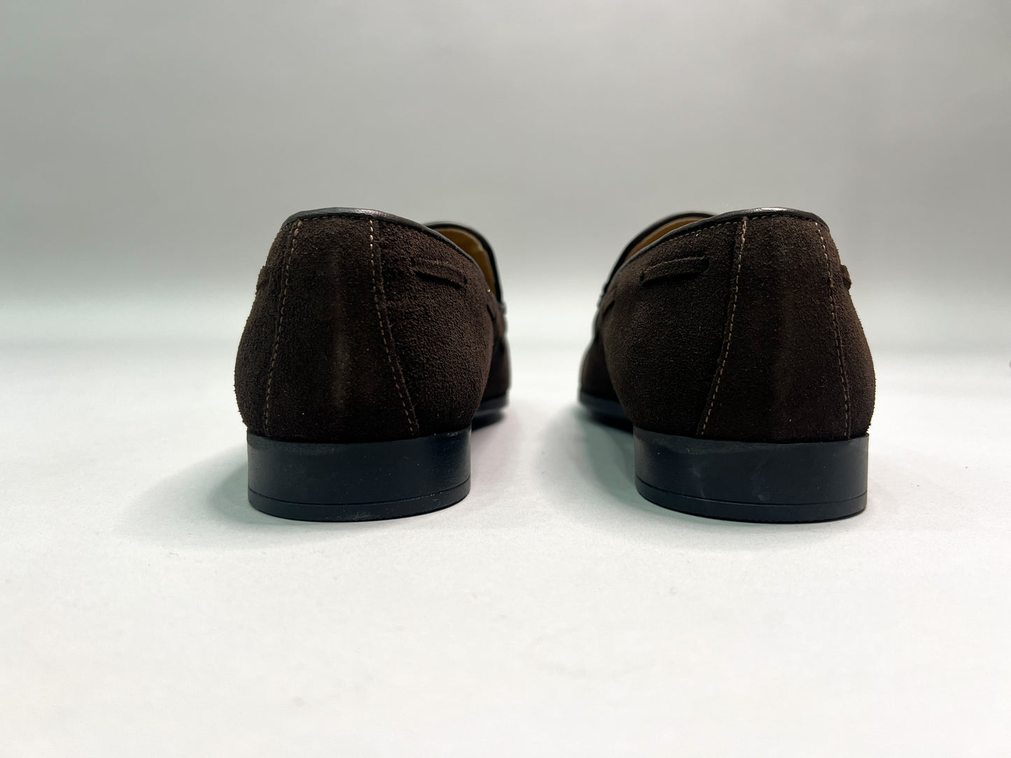 MOCASSINO CON NAPPINE IN CAMOSCIO TESTA DI MORO