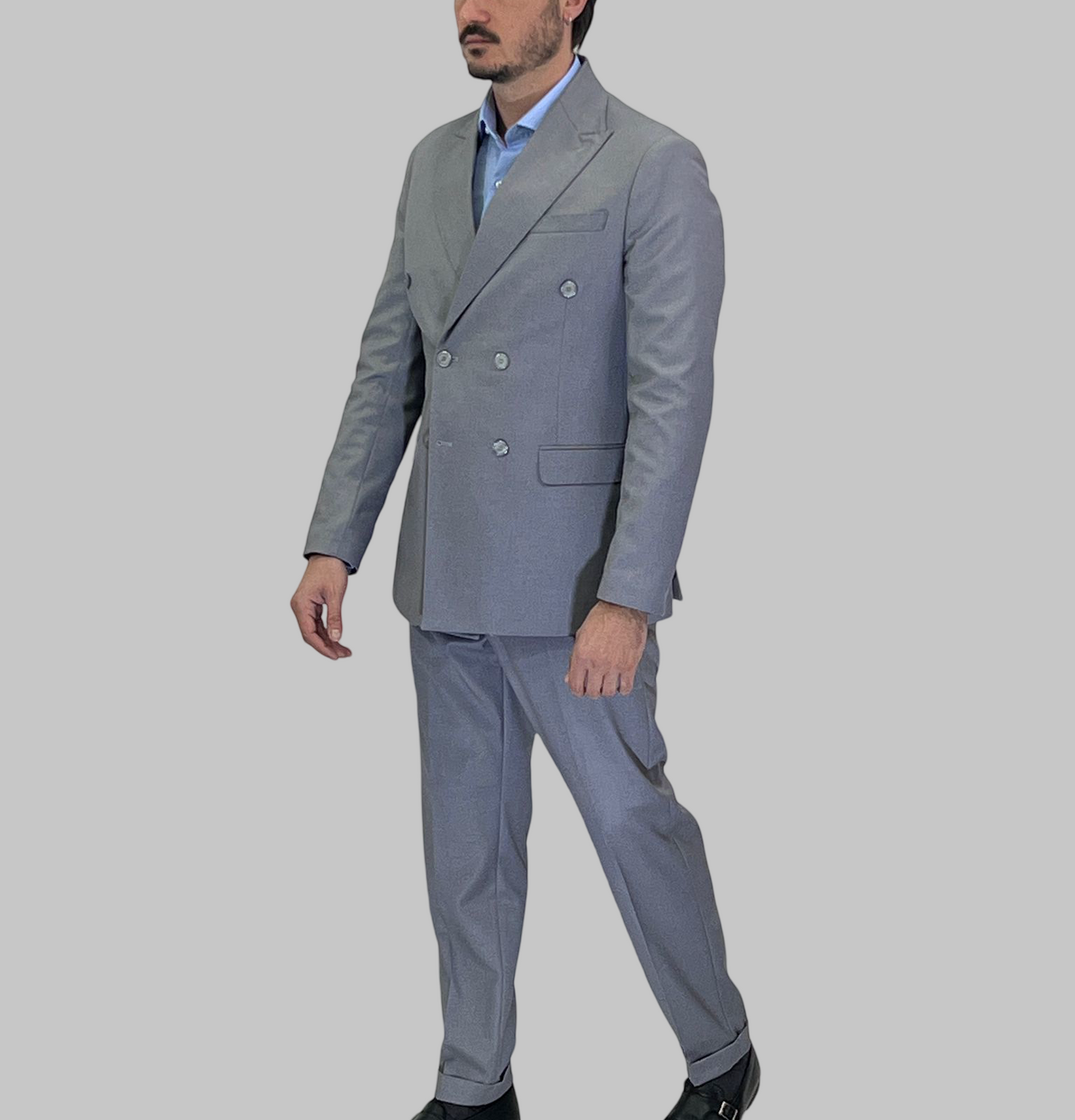 ABITO DOPPIOPETTO GRIGIO