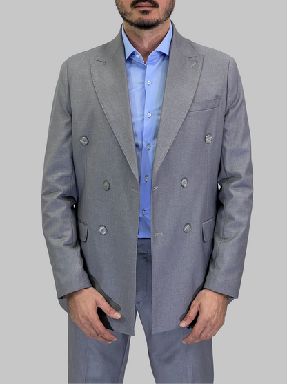 ABITO DOPPIOPETTO GRIGIO