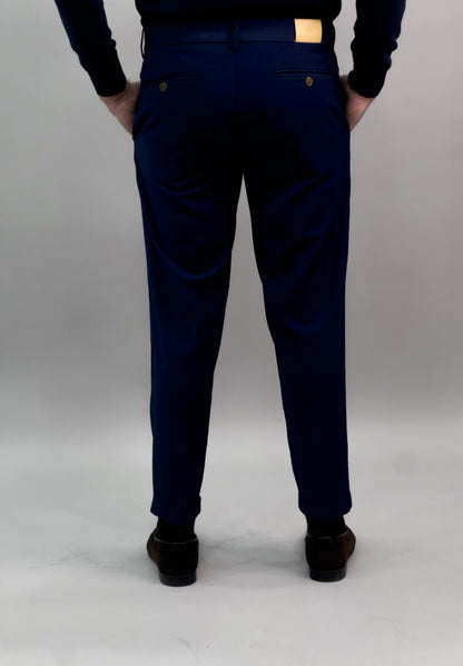 PANTALONE NOËL MICROFANTASIA BLU ROYAL